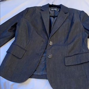 Denim blazer